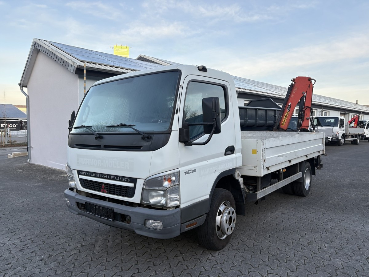 FUSO FUSO 7C18 Canter Pritsche 3.8m Kran 2x hydr. - Pritschenwagen: das Bild 1 FUSO FUSO 7C18 Canter Pritsche 3.8m Kran 2x hydr. - Pritschenwagen: das Bild 1
