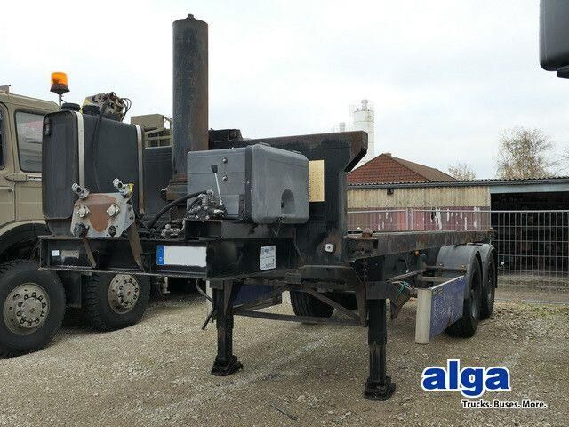 Fischer NWK 26, Kippchassis, 1x20 Fuß Container - Tieflader Auflieger: das Bild 1 Fischer NWK 26, Kippchassis, 1x20 Fuß Container - Tieflader Auflieger: das Bild 1
