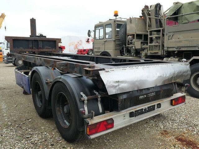 Fischer NWK 26, Kippchassis, 1x20 Fuß Container - Tieflader Auflieger: das Bild 5 Fischer NWK 26, Kippchassis, 1x20 Fuß Container - Tieflader Auflieger: das Bild 5