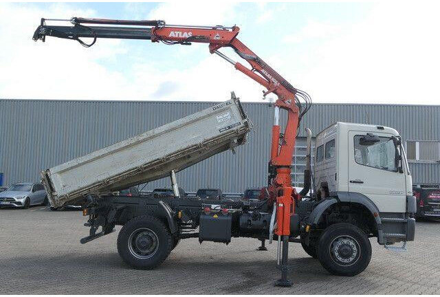 Mercedes-Benz 1828 Atego 4x4, Atlas AK 105.1, Funk, Hydr., AHK - Kipper: das Bild 2 Mercedes-Benz 1828 Atego 4x4, Atlas AK 105.1, Funk, Hydr., AHK - Kipper: das Bild 2