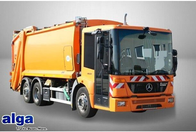 Mercedes-Benz 2633 L ECONIC, HN-Schörling, Zöller, gelenkt, AC - Müllwagen: das Bild 1 Mercedes-Benz 2633 L ECONIC, HN-Schörling, Zöller, gelenkt, AC - Müllwagen: das Bild 1