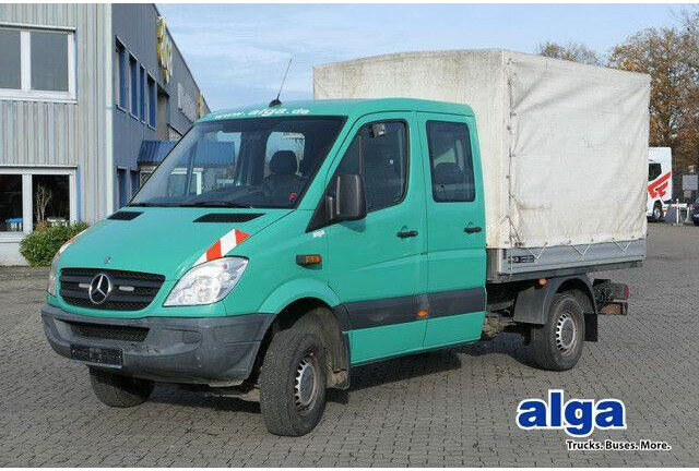 Mercedes-Benz 300-serie 313 CDI DOKA Sprinter 4x4, Allrad, AHK, 6 Sitze - Pritschenwagen, Transporter mit Doppelkabine: das Bild 1 Mercedes-Benz 300-serie 313 CDI DOKA Sprinter 4x4, Allrad, AHK, 6 Sitze - Pritschenwagen, Transporter mit Doppelkabine: das Bild 1