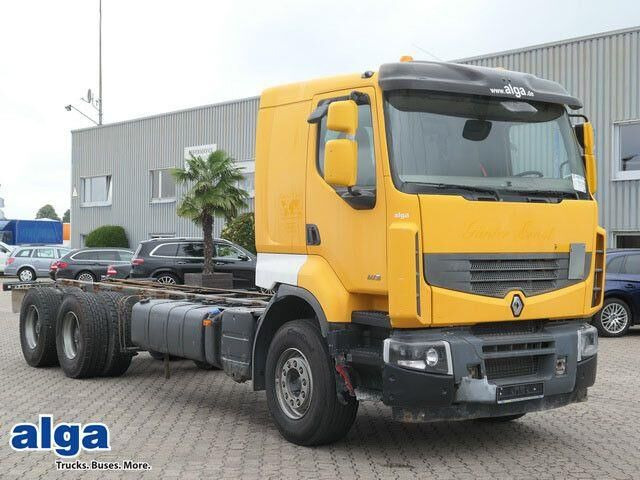 Renault 460 Premium Lander 6x4, Retarder, 10Räder, Klima - Fahrgestell LKW: das Bild 1 Renault 460 Premium Lander 6x4, Retarder, 10Räder, Klima - Fahrgestell LKW: das Bild 1