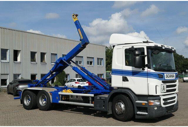 Scania G 440 / R 450, Hyvalift HVL 11094, Retarder, AC - Abrollkipper: das Bild 3 Scania G 440 / R 450, Hyvalift HVL 11094, Retarder, AC - Abrollkipper: das Bild 3