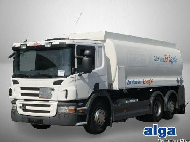 Scania P 320 6x2, Lindner & Fischer, 19m³, 3 Kammern - Tankwagen: das Bild 1 Scania P 320 6x2, Lindner & Fischer, 19m³, 3 Kammern - Tankwagen: das Bild 1