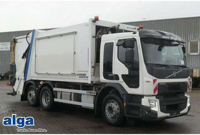Volvo FE320 6x2, Faun, Variopress, Zöller, Gelenkt - Müllwagen: das Bild 1 Volvo FE320 6x2, Faun, Variopress, Zöller, Gelenkt - Müllwagen: das Bild 1
