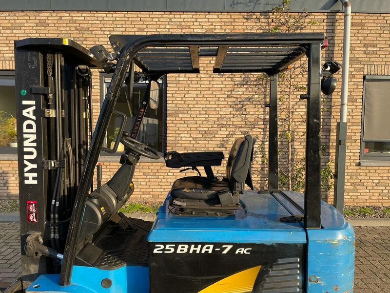 Elektrostapler Hyundai 25BHA-7 2.5 ton Triplex Freelift Sideshift Elektra Heftruck: das Bild 16