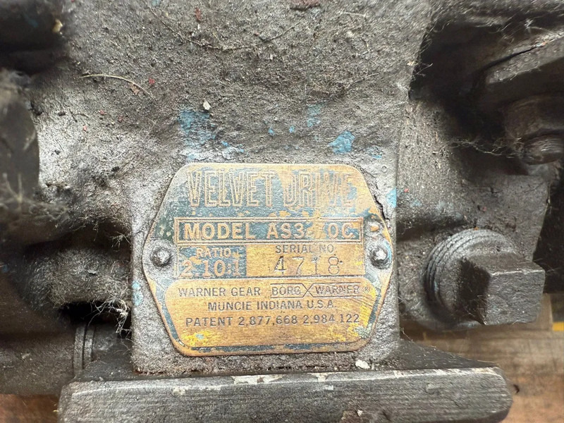 Velvet Drive AS3 70C Keerkoppeling Ratio 2.10:1 Gearbox - Motor für Flurförderzeug: das Bild 3 Velvet Drive AS3 70C Keerkoppeling Ratio 2.10:1 Gearbox - Motor für Flurförderzeug: das Bild 3