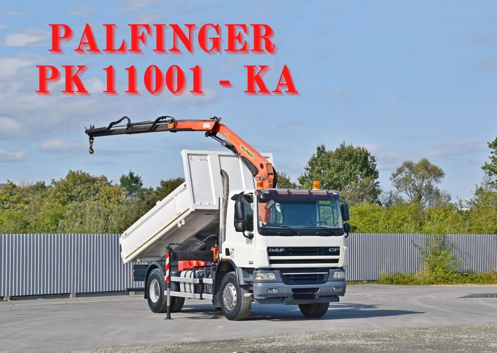 DAF CF 75.310 Kipper 4,30 m + KRAN * TOPZUSTAND DAF CF 75.310 Kipper 4,30 m + KRAN * TOPZUSTAND - Kipper, Autokran: das Bild 1 DAF CF 75.310 Kipper 4,30 m + KRAN * TOPZUSTAND DAF CF 75.310 Kipper 4,30 m + KRAN * TOPZUSTAND - Kipper, Autokran: das Bild 1