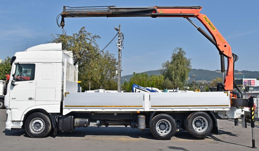 DAF XF 530 Pritsche 6,30 m + PK 15500 * TOPZUSTAND DAF XF 530 Pritsche 6,30 m + PK 15500 * TOPZUSTAND - Autokran: das Bild 5 DAF XF 530 Pritsche 6,30 m + PK 15500 * TOPZUSTAND DAF XF 530 Pritsche 6,30 m + PK 15500 * TOPZUSTAND - Autokran: das Bild 5
