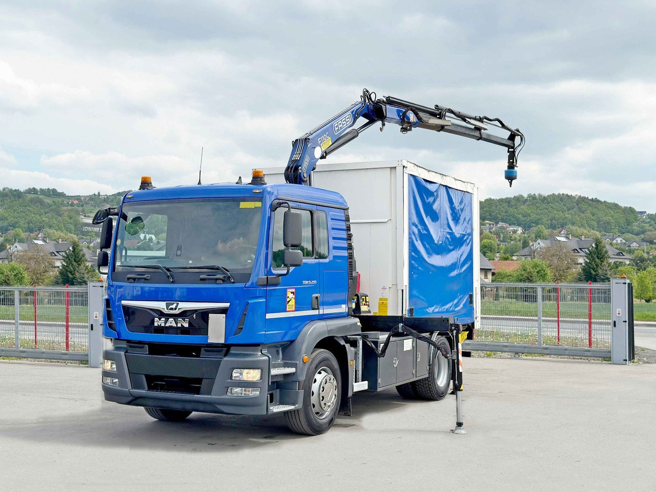 MAN TGM 15.250* FASSI F110A.0.23 * TOPZUSTAND - Autokran: das Bild 2 MAN TGM 15.250* FASSI F110A.0.23 * TOPZUSTAND - Autokran: das Bild 2