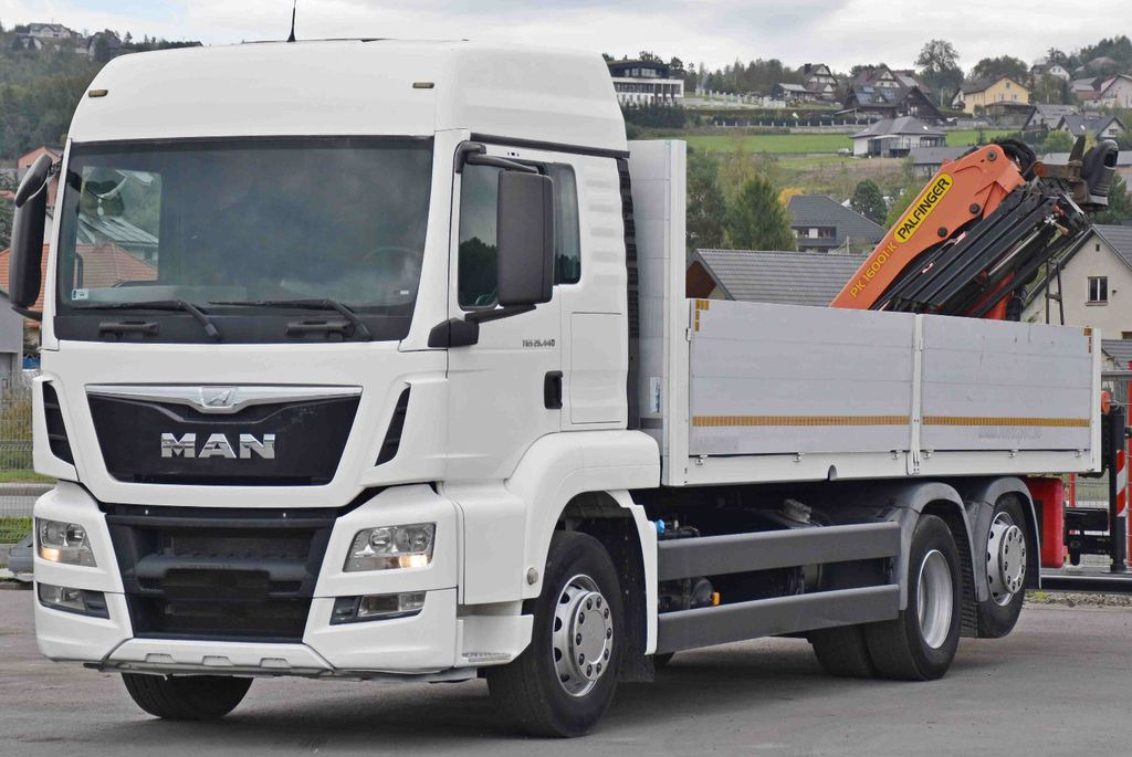 MAN TGS 26.440 * PRITSCHE 6,90 m + PK 16001 - K MAN TGS 26.440 * PRITSCHE 6,90 m + PK 16001 - K - Autokran, Pritsche LKW: das Bild 4 MAN TGS 26.440 * PRITSCHE 6,90 m + PK 16001 - K MAN TGS 26.440 * PRITSCHE 6,90 m + PK 16001 - K - Autokran, Pritsche LKW: das Bild 4