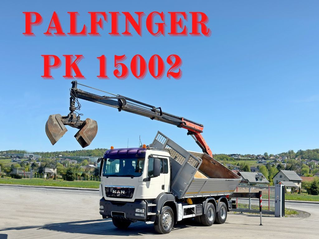 MAN TGS 33.360*KIPPER 4,95 m *PK 15002 * 6x4 - Autokran: das Bild 1 MAN TGS 33.360*KIPPER 4,95 m *PK 15002 * 6x4 - Autokran: das Bild 1