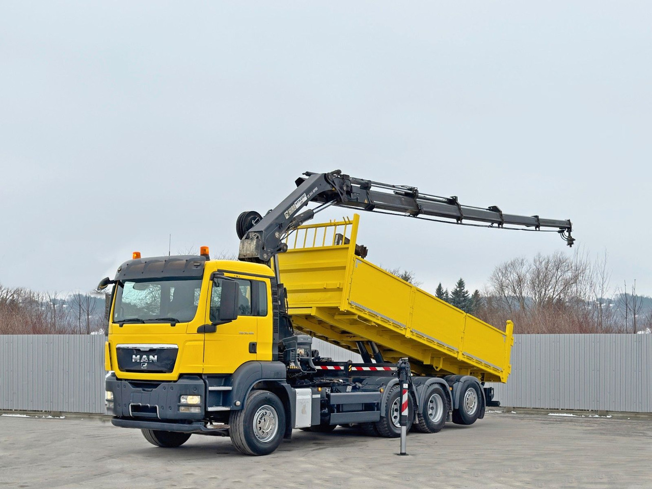 MAN TGS 35.400 * HIAB 244 EP - 5 HIPRO + FUNK * 8x4 - Kipper, Autokran: das Bild 2 MAN TGS 35.400 * HIAB 244 EP - 5 HIPRO + FUNK * 8x4 - Kipper, Autokran: das Bild 2
