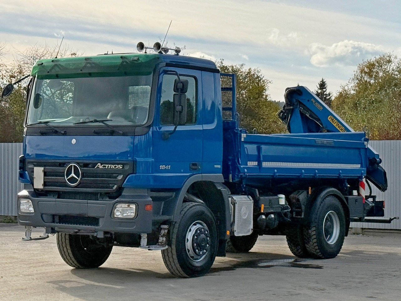 Mercedes-Benz ACTROS 1841 * PK 10501 + FUNK * TOP * 4x4 - Kipper, Autokran: das Bild 3 Mercedes-Benz ACTROS 1841 * PK 10501 + FUNK * TOP * 4x4 - Kipper, Autokran: das Bild 3