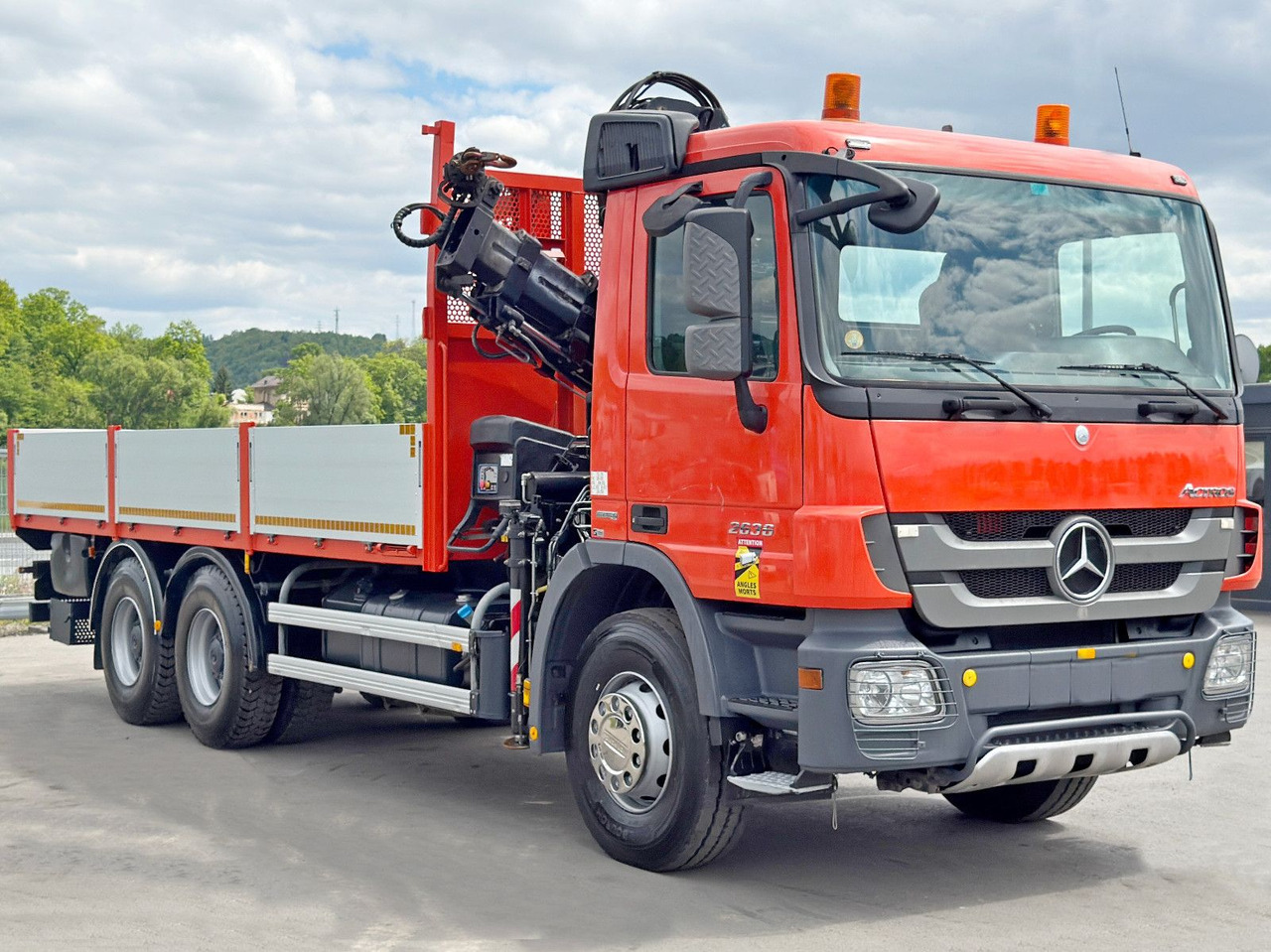 Mercedes-Benz ACTROS 2636*HIAB 122 BS-2 HIDUO + FUNK/6x4 * TOP - Autokran: das Bild 4 Mercedes-Benz ACTROS 2636*HIAB 122 BS-2 HIDUO + FUNK/6x4 * TOP - Autokran: das Bild 4