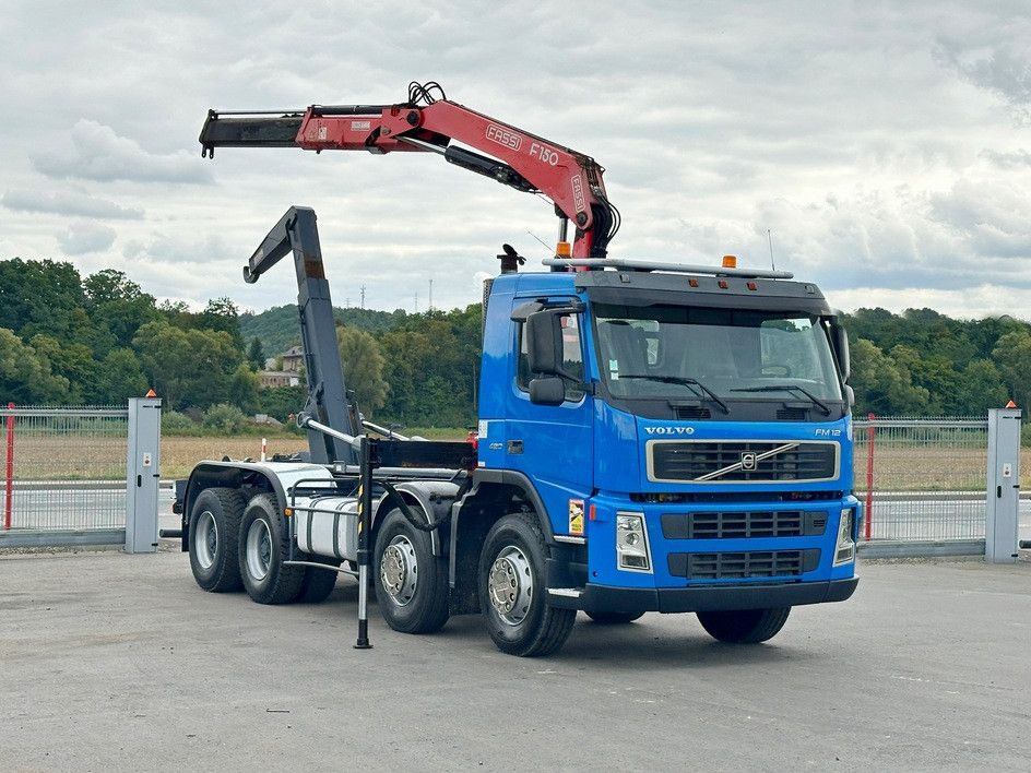 Volvo FM 12.420 * FASSI F150A.21 * 8x4 * TOP - Abrollkipper, Autokran: das Bild 2 Volvo FM 12.420 * FASSI F150A.21 * 8x4 * TOP - Abrollkipper, Autokran: das Bild 2