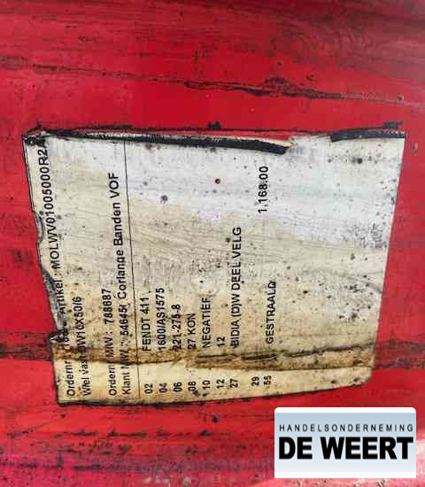 Fendt velgen 50" - Felgen und Reifen für Landmaschine: das Bild 5 Fendt velgen 50" - Felgen und Reifen für Landmaschine: das Bild 5