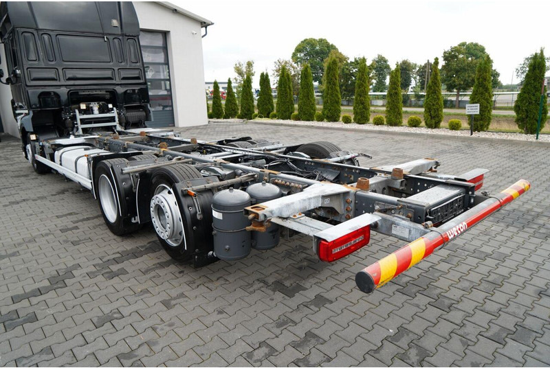 Containerwagen/ Wechselfahrgestell LKW DAF XF 480 / BDF / 6X2 / SSC / I-PARK COOL / OŚ PODNOSZONA / PO KONT: das Bild 12