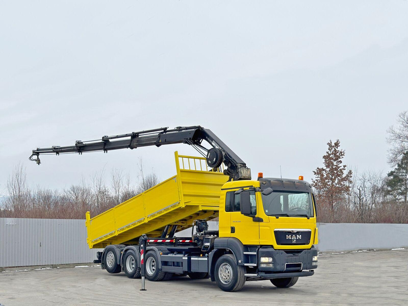 MAN TGS 35.400 * HIAB 244 EP - 5 HIPRO + FUNK * 8x4 - Pritsche LKW, Autokran: das Bild 2 MAN TGS 35.400 * HIAB 244 EP - 5 HIPRO + FUNK * 8x4 - Pritsche LKW, Autokran: das Bild 2
