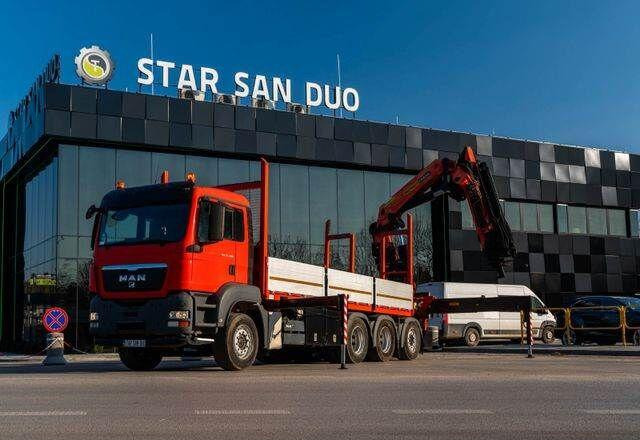 MAN TGS 35.400 PALFINGER PK 44002 WINCH TRIDEM KRAN - Pritsche LKW, Autokran: das Bild 5 MAN TGS 35.400 PALFINGER PK 44002 WINCH TRIDEM KRAN - Pritsche LKW, Autokran: das Bild 5