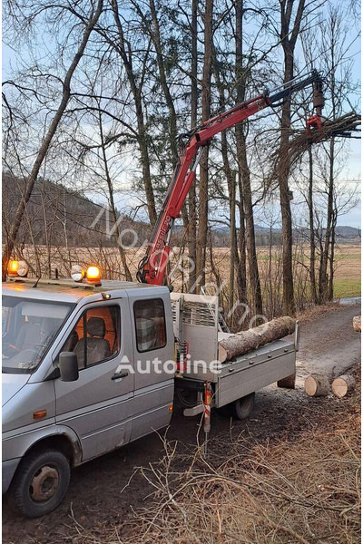 Mercedes-Benz 413 - Doka tipper+crane with gripper - Kipper, Autokran: das Bild 2 Mercedes-Benz 413 - Doka tipper+crane with gripper - Kipper, Autokran: das Bild 2