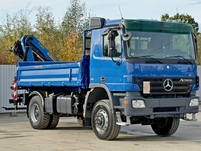 Mercedes-Benz ACTROS 1841 * PK 10501 + FUNK * TOP * 4x4 - Kipper, Autokran: das Bild 3 Mercedes-Benz ACTROS 1841 * PK 10501 + FUNK * TOP * 4x4 - Kipper, Autokran: das Bild 3