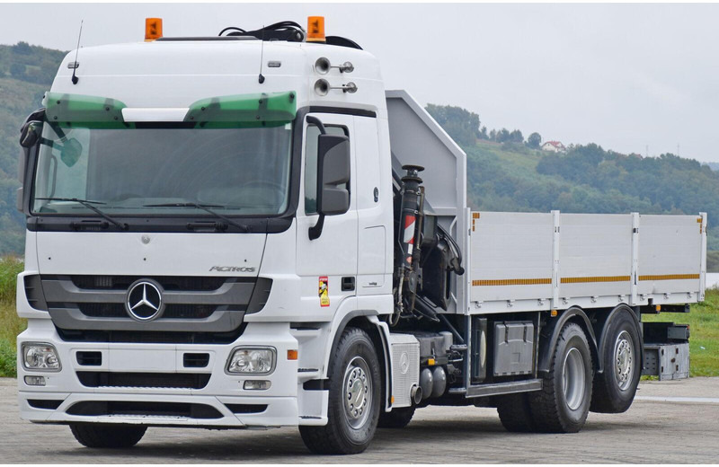 Mercedes-Benz ACTROS 2544 - Pritsche LKW, Autokran: das Bild 3 Mercedes-Benz ACTROS 2544 - Pritsche LKW, Autokran: das Bild 3