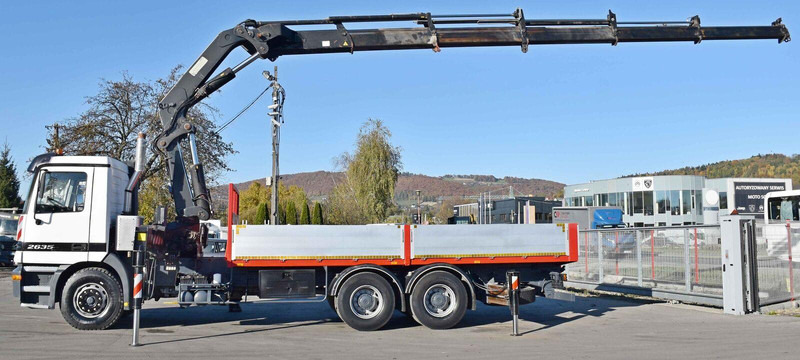 Mercedes-Benz ACTROS 2635 Pritsche - Pritsche LKW, Autokran: das Bild 5 Mercedes-Benz ACTROS 2635 Pritsche - Pritsche LKW, Autokran: das Bild 5