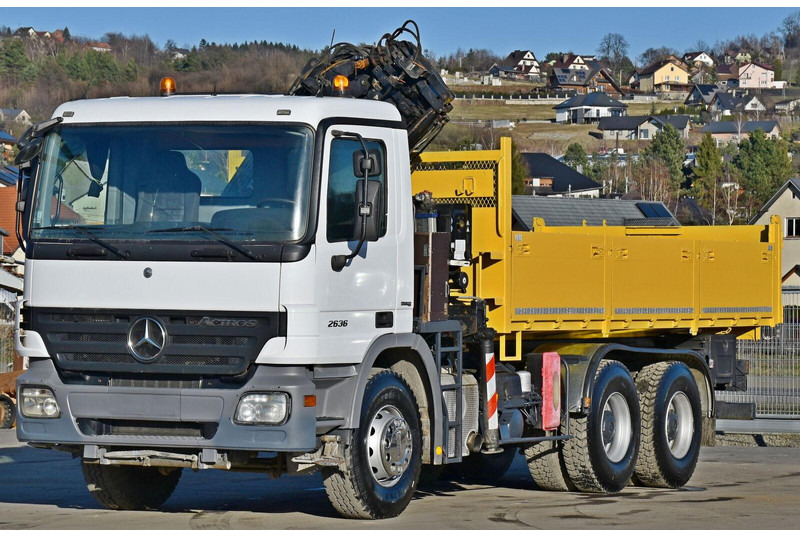 Mercedes-Benz ACTROS 2636 * TEREX 165.2E - A4 + FUNK/6x4 - Kipper, Autokran: das Bild 4 Mercedes-Benz ACTROS 2636 * TEREX 165.2E - A4 + FUNK/6x4 - Kipper, Autokran: das Bild 4