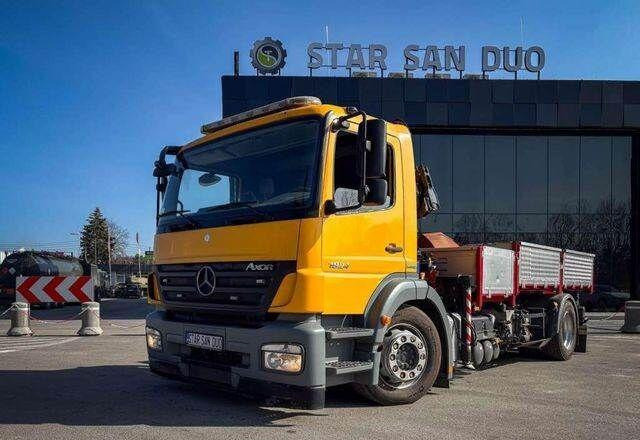 Mercedes-Benz AXOR 1824 4x2 HMF 975 HDS Crane Rotator Kipper - Kipper, Autokran: das Bild 3 Mercedes-Benz AXOR 1824 4x2 HMF 975 HDS Crane Rotator Kipper - Kipper, Autokran: das Bild 3