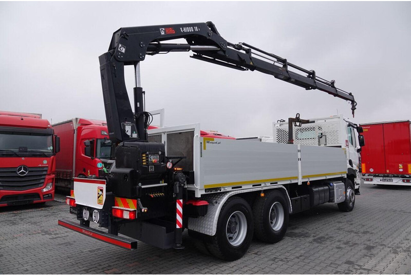 Renault C 380 / 6x4 / SKRZYNIOWY 6,6 m / + HDS HIAB 188 x-hiduo wysów: 1 - Pritsche LKW, Autokran: das Bild 4 Renault C 380 / 6x4 / SKRZYNIOWY 6,6 m / + HDS HIAB 188 x-hiduo wysów: 1 - Pritsche LKW, Autokran: das Bild 4