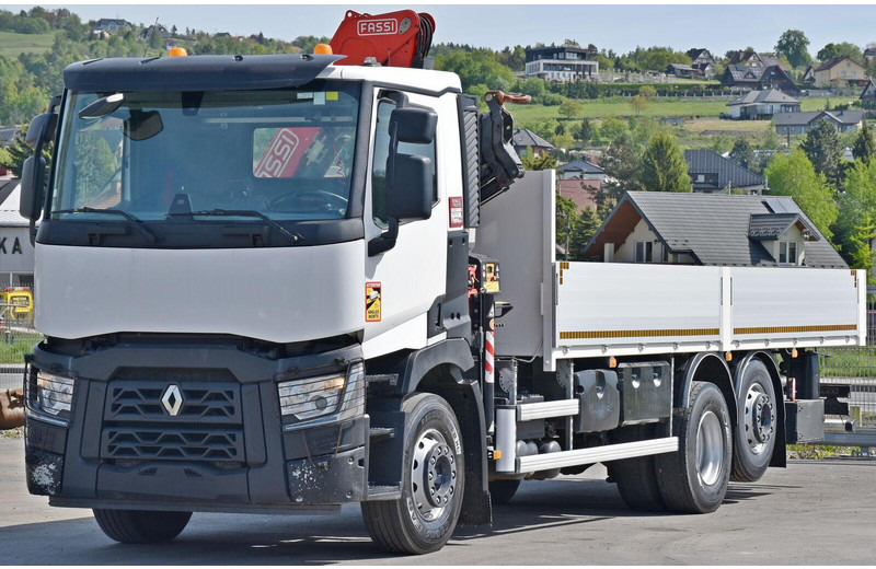 Renault C 380 - Pritsche LKW, Autokran: das Bild 4 Renault C 380 - Pritsche LKW, Autokran: das Bild 4