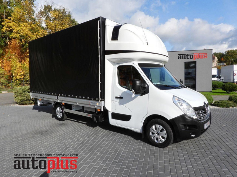 Renault MASTER PLANDEKA 10 PALET WEBASTO TEMPOMAT KLIMATYZACJA 170KM [ - Transporter mit Plane: das Bild 1 Renault MASTER PLANDEKA 10 PALET WEBASTO TEMPOMAT KLIMATYZACJA 170KM [ - Transporter mit Plane: das Bild 1