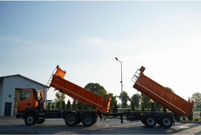 Scania G 440 / 6x6 / ZESTAW / WYWROTKA TRZY-STRONNA / 2X HYDROBURTA /PR - Kipper: das Bild 3 Scania G 440 / 6x6 / ZESTAW / WYWROTKA TRZY-STRONNA / 2X HYDROBURTA /PR - Kipper: das Bild 3