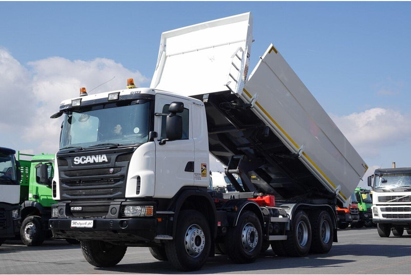 Scania G 480 / 8x4 / WYWROTKA / HYDROBURTA / BORDMATIC / MANUAL - Kipper: das Bild 1 Scania G 480 / 8x4 / WYWROTKA / HYDROBURTA / BORDMATIC / MANUAL - Kipper: das Bild 1