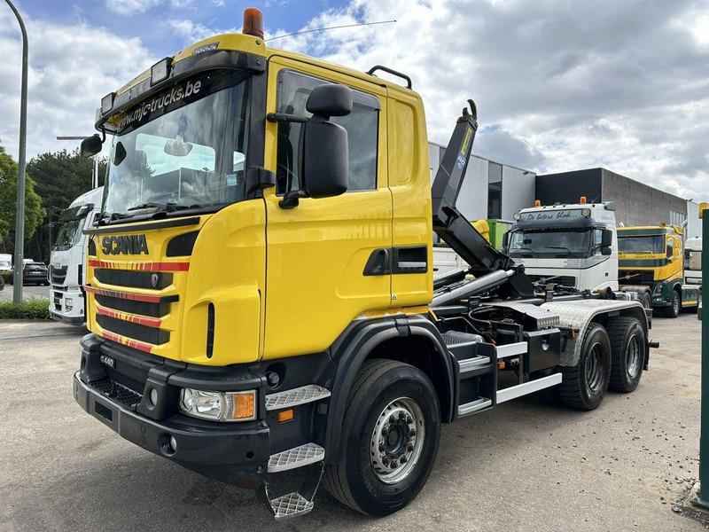 Scania G440 6x4 20T MARREL HOOKLIFT - RETARDER - STEEL - Pritsche LKW, Autokran: das Bild 1 Scania G440 6x4 20T MARREL HOOKLIFT - RETARDER - STEEL - Pritsche LKW, Autokran: das Bild 1