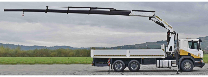 Scania P 420 - Pritsche LKW, Autokran: das Bild 5 Scania P 420 - Pritsche LKW, Autokran: das Bild 5