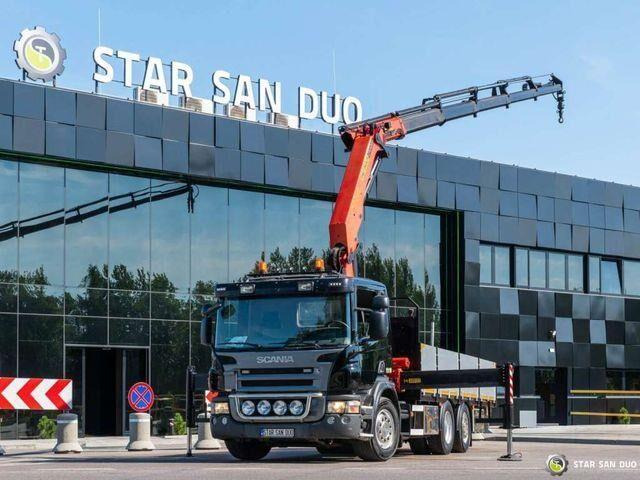 Scania P270 6x2 PALFINGER PK 20002 HDS Crane Rotator - Pritsche LKW, Autokran: das Bild 1 Scania P270 6x2 PALFINGER PK 20002 HDS Crane Rotator - Pritsche LKW, Autokran: das Bild 1