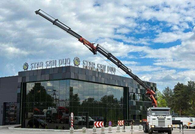 Scania R143 HL 6x2 PALFINGER PK44002 Crane Kran - Pritsche LKW, Autokran: das Bild 1 Scania R143 HL 6x2 PALFINGER PK44002 Crane Kran - Pritsche LKW, Autokran: das Bild 1