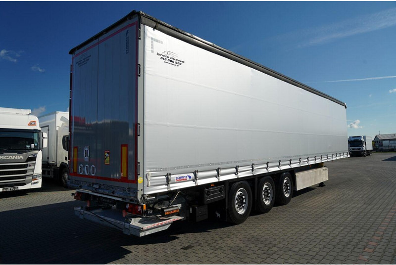 Schmitz Cargobull FIRANKA / WINDA ZAŁADOWCZA / 2x OŚ PODNOSZONA / KOSZ NA PALETY - Planenauflieger: das Bild 2 Schmitz Cargobull FIRANKA / WINDA ZAŁADOWCZA / 2x OŚ PODNOSZONA / KOSZ NA PALETY - Planenauflieger: das Bild 2