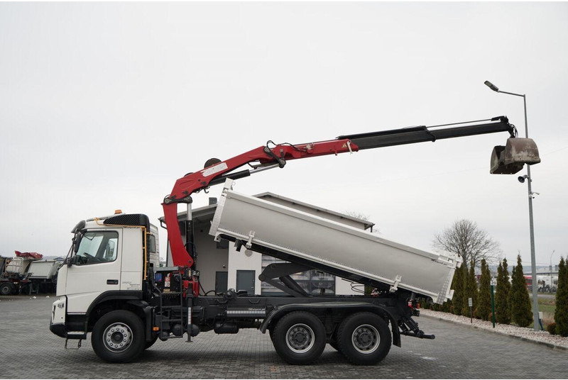 Volvo FMX 380 / 6x4 / WYWROTKA + HDS HMF 1820 K2 / HYDROBURTA / STEROW - Kipper, Autokran: das Bild 2 Volvo FMX 380 / 6x4 / WYWROTKA + HDS HMF 1820 K2 / HYDROBURTA / STEROW - Kipper, Autokran: das Bild 2