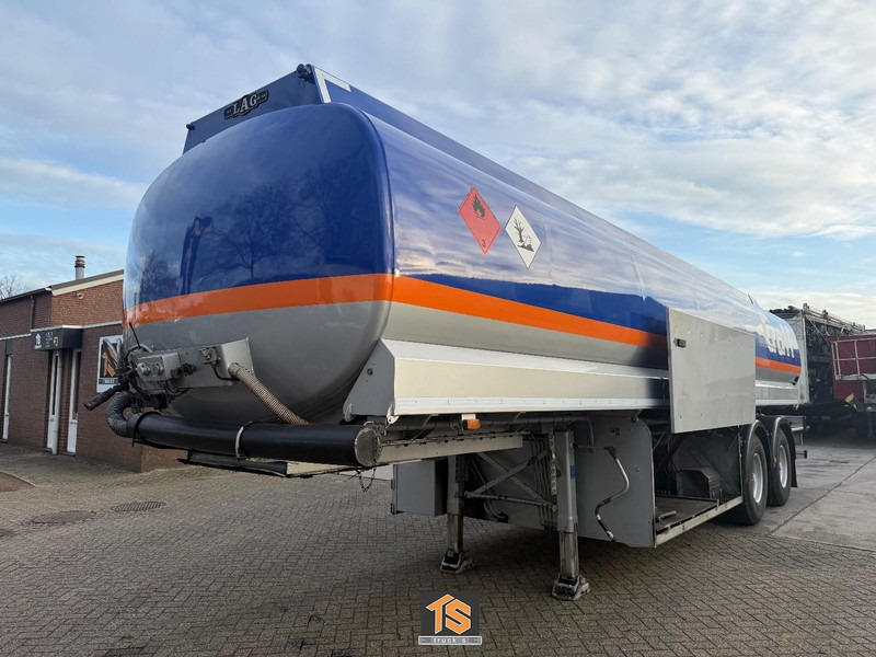 LAG 0-2-33 T BENZINE/DIESEL - 5 KAMER - 32000 LITER - BELGIUM TRAILER - KEURING/TUV/APK 03/2026 - TOP! - Tankauflieger: das Bild 1 LAG 0-2-33 T BENZINE/DIESEL - 5 KAMER - 32000 LITER - BELGIUM TRAILER - KEURING/TUV/APK 03/2026 - TOP! - Tankauflieger: das Bild 1