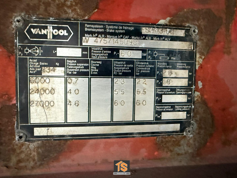 Van Hool 3B0049 KOELER/REEFER/KUHLKOFFER - THERMO KING - KEURING 12/2025 - BELGIUM TRAILER - Kühlkoffer Auflieger: das Bild 4 Van Hool 3B0049 KOELER/REEFER/KUHLKOFFER - THERMO KING - KEURING 12/2025 - BELGIUM TRAILER - Kühlkoffer Auflieger: das Bild 4