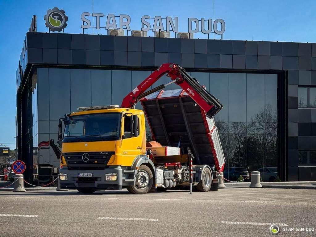 Mercedes-Benz AXOR 1824 4x2 HMF 975 HDS Crane Rotator Kipper - Leasing Mercedes-Benz AXOR 1824 4x2 HMF 975 HDS Crane Rotator Kipper: das Bild 6 Mercedes-Benz AXOR 1824 4x2 HMF 975 HDS Crane Rotator Kipper - Leasing Mercedes-Benz AXOR 1824 4x2 HMF 975 HDS Crane Rotator Kipper: das Bild 6