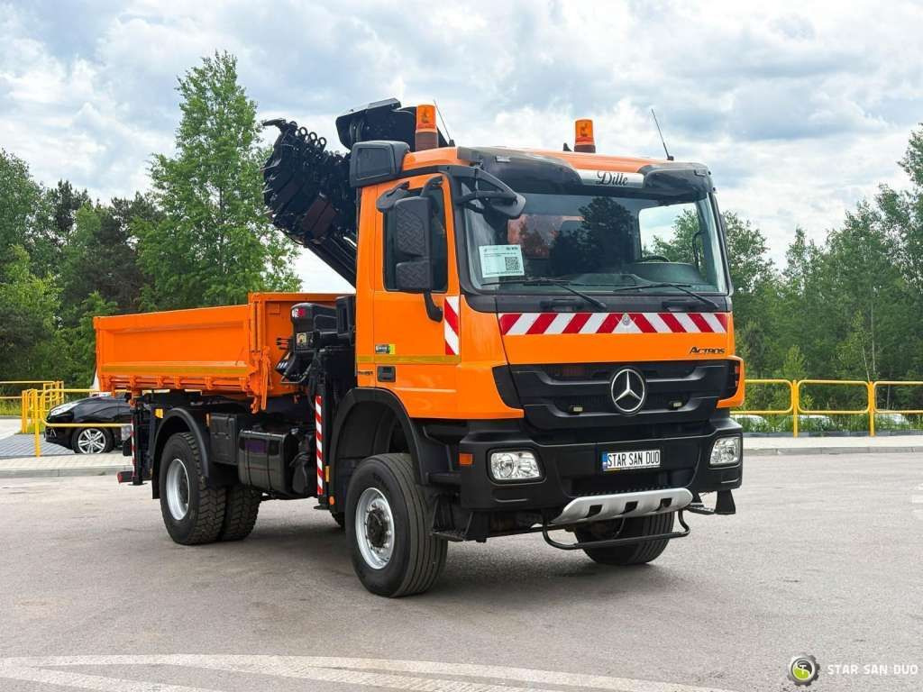 Mercedes-Benz Actros 1841 AK 4x4 Hiab 288E-7 Crane Kipper - Leasing Mercedes-Benz Actros 1841 AK 4x4 Hiab 288E-7 Crane Kipper: das Bild 9 Mercedes-Benz Actros 1841 AK 4x4 Hiab 288E-7 Crane Kipper - Leasing Mercedes-Benz Actros 1841 AK 4x4 Hiab 288E-7 Crane Kipper: das Bild 9