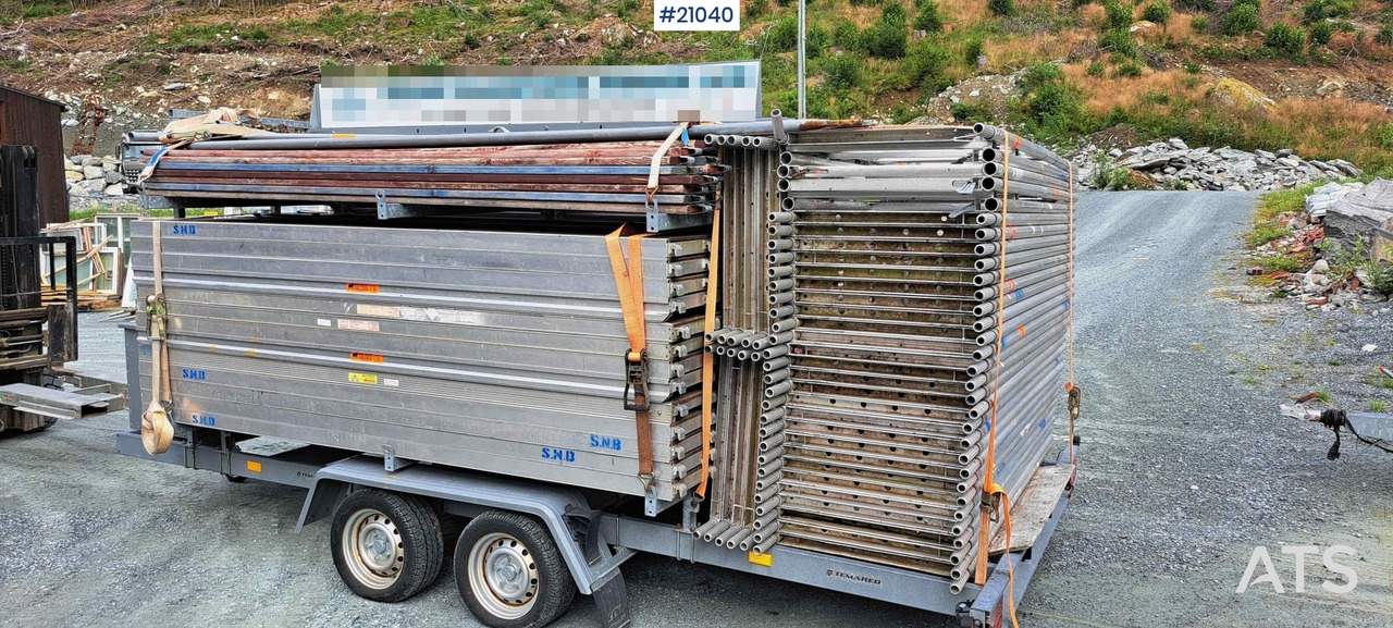 Temared Temared stillashenger 3.5 t m/ 364 m2 stillas - Anhänger: das Bild 3 Temared Temared stillashenger 3.5 t m/ 364 m2 stillas - Anhänger: das Bild 3