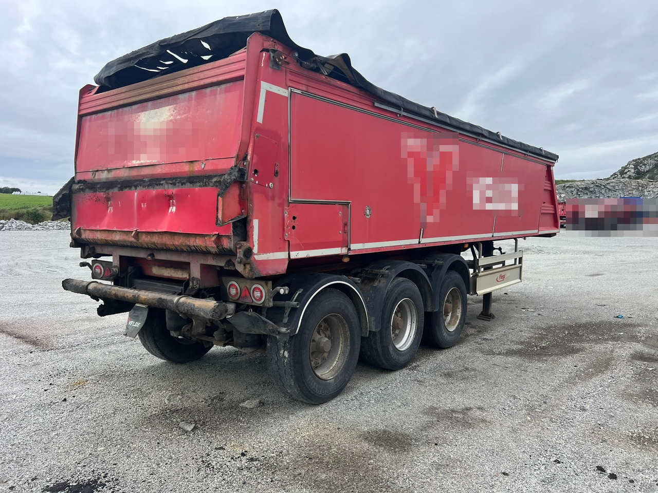 Fliegl Fahrzeugbau ass 372 Asfalt semi m/ Push off system og El.kapell - Auflieger, Straßenbaumaschine: das Bild 2 Fliegl Fahrzeugbau ass 372 Asfalt semi m/ Push off system og El.kapell - Auflieger, Straßenbaumaschine: das Bild 2