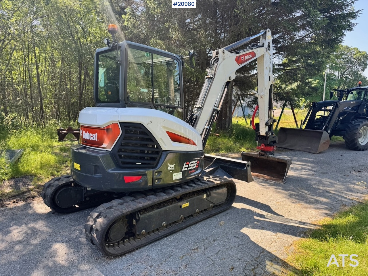 Bobcat E55Z Minigraver m/ Rototilt og 2 skuffer. 230 timer! - Minibagger: das Bild 3 Bobcat E55Z Minigraver m/ Rototilt og 2 skuffer. 230 timer! - Minibagger: das Bild 3