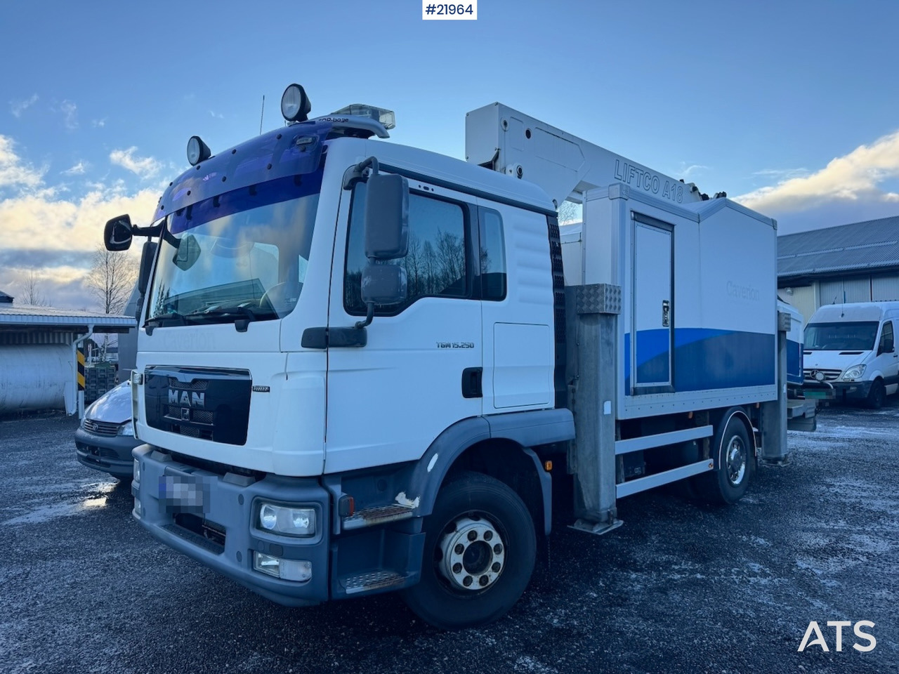MAN 2010 MAN TGM 15.250 Liftbil m/ 18 m Arbeidshøyde. 132 000 km! - LKW mit Arbeitsbühne: das Bild 1 MAN 2010 MAN TGM 15.250 Liftbil m/ 18 m Arbeidshøyde. 132 000 km! - LKW mit Arbeitsbühne: das Bild 1
